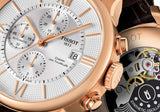 Tissot Des Tourelles Chronograph Silver Dial Brown Leather Strap Watch For Men - T099.427.36.038.00 Buy Now By Tissot