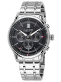 Tommy Hilfiger Kyle Chronograph Grey Dial Silver Steel Strap Watch for Men - 1791632 Buy Now By Tommy Hilfiger