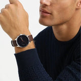 Tommy Hilfiger Chase Chronograph Grey Dial Brown Leather Strap Watch For Men - 1791487 Buy Now By Tommy Hilfiger