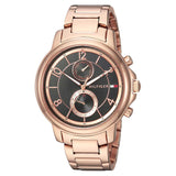 Tommy Hilfiger Claudia Black Dial Rose Gold Steel Strap Watch for Women - 1781820 Buy Now By Tommy Hilfiger