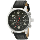 Tommy Hilfiger Jake Chronograph Black Dial Black Leather Strap Watch for Men - 1791232 Buy Now By Tommy Hilfiger