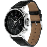 Tommy Hilfiger Daniel Black Dial Black Leather Strap Watch for Men - 1710381 Buy Now By Tommy Hilfiger