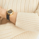 Tory Burch The Miller Chronograph Blue Dial Blue Jacquard Strap Watch for Women - TBW1038 Buy Now By Tory Burch