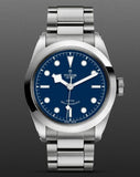 Tudor Black Bay Automatic Blue Dial Silver Steel Strap Watch for Men - M79540-0004 Buy Now By Tudor