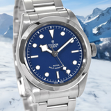 Tudor Black Bay Automatic Blue Dial Silver Steel Strap Watch for Men - M79540-0004 Buy Now By Tudor