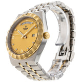 Tudor Royal Automatic Diamonds Gold Dial Two Tone Steel Strap Watch for Men - M28603-0006 Buy Now By Tudor