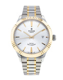 Tudor Style Automatic Silver Dial Two Tone Steel Strap Watch for Men - M12713-0003 Buy Now By Tudor
