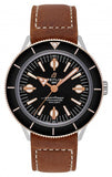 Breitling Superocean Heritage '57 Black Dial Brown Leather Strap Watch for Men - U10370121B1X1 Buy Now By Breitling