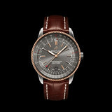 Breitling Navitimer Automatic 41 Grey Dial Brown Leather Strap Watch for Men - U17326121M1P1 Buy Now By Breitling