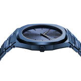 D1 Milano Ultra Thin Midnight Dial Blue Steel Strap Watch for Men- D1-UTBJ21 Authentic Buy Shop Now