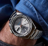 Seiko 5 Sports Special Edition Silver Dial Silver Steel Strap Watch For Men - SRPK09K1 Buy Now By Seiko