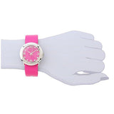 Marc Jacobs Amy Pop Pink Dial Pink Leather Strap Watch for Women - MBM1286 Buy Now By Marc Jacobs