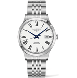 Longines Record Automatic Stainless Steel 40mm Watch for Men - L2.821.4.11.6 Buy Now By Longines