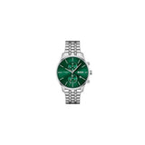 Hugo Boss Associate Green Dial Silver Steel Strap Watch for Men - 1513975 Buy Now By Hugo Boss