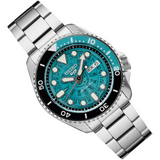 Seiko 5 Sports SKX Skeleton Green Dial Silver Steel Strap Watch For Men - SRPJ45K1 Buy Now By Seiko