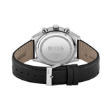 Hugo Boss Champion Black Dial Black Leather Strap Watch for Men - 1513816 Buy Now By Hugo Boss