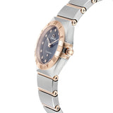 Omega Constellation Quartz Diamonds Blue Dial Two Tone Steel Strap Watch for Women - 131.20.25.60.53.002 Buy Now By Omega