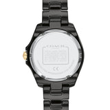 Coach Preston Black Dial Black Steel Strap Watch for Women - 14503461 Buy Now By Coach
