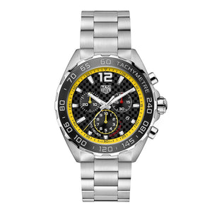 Tag Heuer Formula 1 Chronograph Black Dial Silver Steel Strap Watch for Men- CAZ101AC.BA0842 Buy Now By Tag Heuer