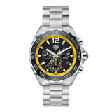 Tag Heuer Formula 1 Chronograph Black Dial Silver Steel Strap Watch for Men- CAZ101AC.BA0842 Buy Now By Tag Heuer