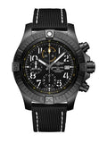 Breitling Avenger Chronograph 45mm Night Mission Black Dial Black Nylon Strap Watch for Men - V13317101B1X1 Buy Now By Breitling