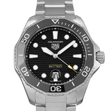 Tag Heuer Aquaracer Professional 300 Automatic Black Dial Silver Steel Strap Watch for Men - WBP201A.BA0632 Buy Now By Tag Heuer