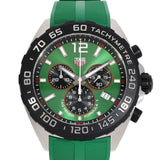 Tag Heuer Formula 1 Chronograph Green Dial Green Rubber Strap Watch for Men - CAZ101AP.FT8056 Buy Now By Tag Heuer