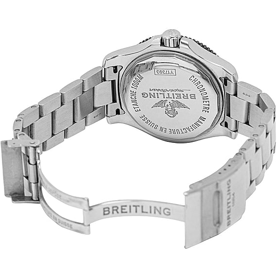 Breitling Superocean II Special 44mm Black Dial Silver Steel Strap Watch for Men - Y1739310/BF45/162A Buy Now By Breitling