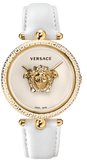 Versace Palazzo Empire White Dial White Leather Strap Watch for Women - VCO040017 Buy Now By Versace