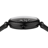 Versace Palazzo Empire Black Dial Black Leather Strap Watch for Women - VCO050017 Buy Now By Versace