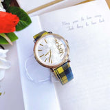 Versace V-Circle The Clans Edition Silver Dial Multicolor Leather Strap Watch for Women - VE8100118 Buy Now By Versace