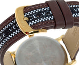 Versace V-Circle Quartz Black Dial Brown Leather Strap Watch for Men - VEBQ01619 Buy Now By Versace