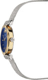 Versace Meander Blue Dial Silver Mesh Bracelet Watch for Women - VELW00520 Buy Now By Versace