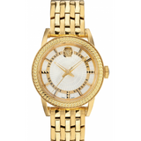 Versace Code Quartz Silver Dial Gold Steel Strap Watch For Men - VEPO00420 Buy Now By Versace