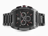Versace Dominus Chronograph Quartz Black Dial Black Steel Strap Watch For Men - VE6H00623 Buy Now By Versace