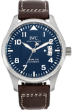 IWC Pilots Watch Mark XVII Edition Le Petit Prince Blue Dial Brown Leather Strap Watch for Men - IW326506 Buy Now By IWC