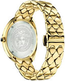 Versace Shadov Quartz Gold Dial Gold Steel Strap Watch for Women - VEBM00618 Buy Now By Versace