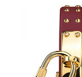 Versace Medusa Lock Icon Gold Dial Red Leather Strap Watch for Women - VEDW00319 Buy Now By Versace