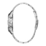 Guess Exec Quartz Silver Dial Silver Steel Strap Watch for Men - W0075G3 Buy Now By Guess