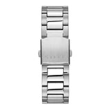 Guess Exec Quartz Silver Dial Silver Steel Strap Watch for Men - W0075G3 Buy Now By Guess