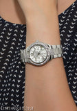 Guess Viva Quartz Silver Dial Silver Steel Strap Watch For Women - W0111l1 Buy Now By Guess