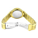 Guess Viva Diamonds Gold Dial Gold Steel Strap Watch for Women - W0111L2 Buy Now By Guess