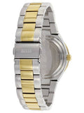 Guess Viva Diamonds Silver Dial Two Tone Steel Strap Watch for Women - W0111L5 Buy Now By Guess