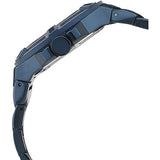 Guess Rigor Multifunction Black Dial Blue Steel Strap Watch for Men - W0218G4 Buy Now By Guess