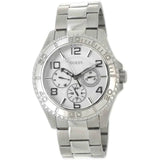 Guess BFF Multifunction Silver Dial Silver Steel Strap Watch for Women - W0231L1 Buy Now By Guess