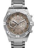 Guess Jolt Chronograph Grey Dial Silver Steel Strap Watch for Men - W0377G1 Buy Now By Guess