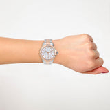 Guess Mist Quartz Silver Dial Two Tone Steel Strap Watch For Women - W0443L4 Buy Now By Guess