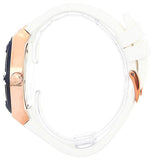 Guess Jet Setter White Dial White Rubber Strap Watch for Women - W0564L1 Buy Now By Guess