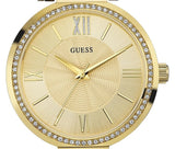 Guess Soho Champagne Dial Stainless Steel Mesh Bracelet Watch For Women - W0638L2 Buy Now By Guess