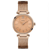 Guess Soho Rose Gold Dial Stainless Steel Watch For Women - W0638L4 Buy Now By Guess